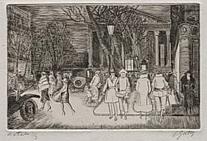 Petite rue Royale by Pierre Louis Gatier (French, 1878–1944)