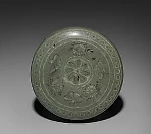 Pigment Box (lid) by Unknown Artist