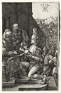 Pilate Washing His Hands by Albrecht Dürer (German, 1471–1528)