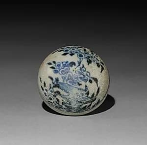 Pill Box (lid) by Unknown Artist