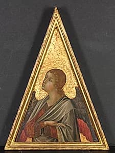 Pinnacle with Angel by Niccolò di Segna (Italian)
