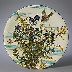 Plaque by John Bennett (American, 1840–1907)