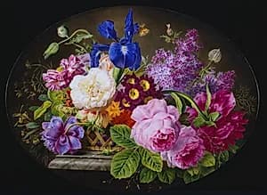 Plaque by Georgius Jacobius Johannes Van Os (Netherlandish, 1782–1861)