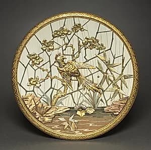 Plaque by Veuve Ferdinand Duvinage (French)