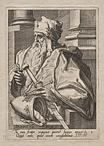 Plate 2: Levi by Jacob de Gheyn II (Dutch, 1565–1629)