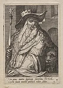 Plate 4: Judah by Jacob de Gheyn II (Dutch, 1565–1629)