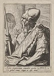 Plate 8: Gad by Jacob de Gheyn II (Dutch, 1565–1629)