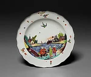 Plate by Meissen Porcelain Factory (German, est. c. 1710)