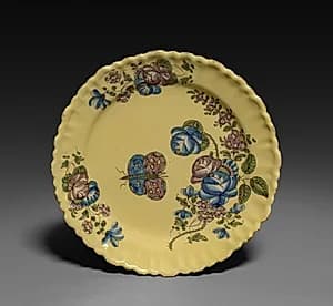 Plate by Samadet Factory (French)