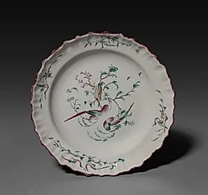 Plate by Ferrat Factory (French)