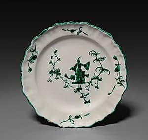 Plate by Ferrat Factory (French)
