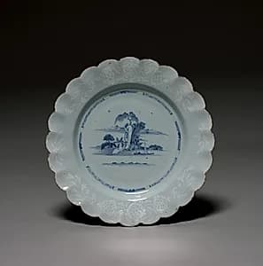 Plate by Bristol Porcelain Factory (British, 1770–82)