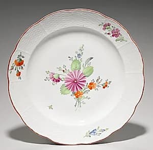 Plate by St. Petersburg Imperial Porcelain Factory (Russian)
