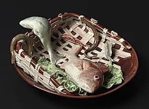 Plate with Fish by Unknown Artist
