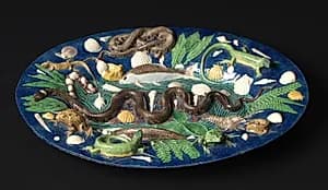 Platter by Bernard Palissy (French, 1510–1589)