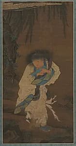 Poet and Recluse Hanshan by Unknown Artist