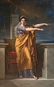 Polyhymnia, Muse of Eloquence by Charles Meynier (French, 1768–1832)