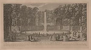 Pool of the Muses at Marli by Jacques Rigaud (French, 1681–1754)