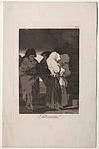 Poor Little Girls!, Plate 22 by Francisco de Goya (Spanish, 1746–1828)