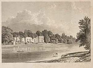 Pope's Villa, Twickenham by Charles Bentley (British, 1808–1854)
