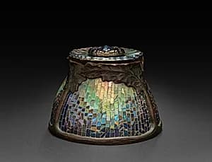 Poppy Inkwell by Clara Wolcott Driscoll (American, 1861–1944)