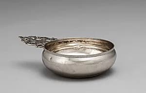 Porringer by Andrew Tyler (American, 1692–1741)