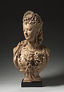Portrait Bust by Albert-Ernest Carrier-Belleuse (French, 1824–1887)