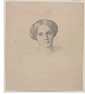 Portrait Head of a Woman by Jean-Léon Gérôme (French, 1824–1904)