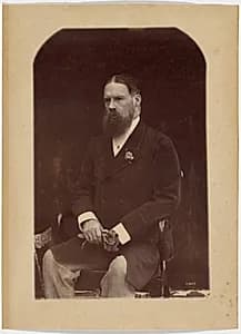 Portrait of a Gentleman by Raja Deen Dayal (Indian, 1844–1905)