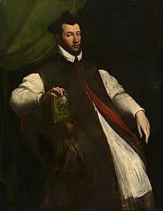 Portrait of a Prelate by Girolamo da Carpi (Italian, c. 1501–1556)