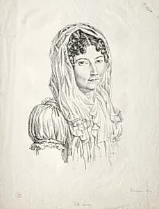 Portrait of a Woman by Moisbach (German)