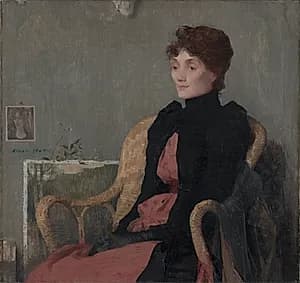 Portrait of a Woman by Edmond François Aman-Jean (French, 1858–1936)