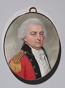 Portrait of an Officer by John I Smart (British, 1741–1811)