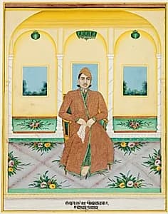 Portrait of Gadadhar Prasad by Unknown Artist