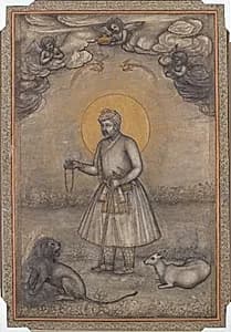 Portrait of the Aged Akbar by Govardhan (Indian, active c.1596–1645)