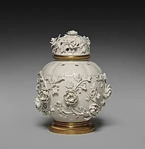 Potpourri Vase with Cover by Unknown Artist