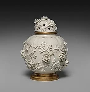 Potpourri Vase with Cover by Unknown Artist
