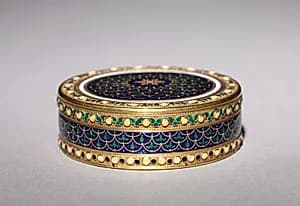 Powder Box (Poudrier) by Jean-Joseph Barrière (French)
