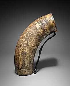 Powder Flask by Unknown Artist
