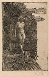 Precipice by Anders Zorn (Swedish, 1860–1920)