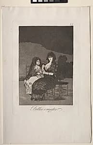 Pretty Advice, Plate 15 by Francisco de Goya (Spanish, 1746–1828)