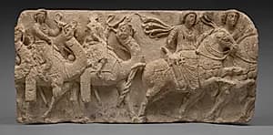 Procession of Nobles by Unknown Artist