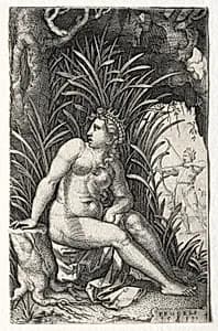 Procris by Georg Pencz (German, c. 1500–1550)