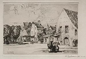 Provins
 by Auguste Louis Lepère (French, 1849–1918)