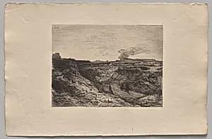Quarries Near Montmartre by Nicolas-François Chifflart (French, 1825–1901)