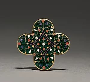 Quatrilobed Plaque by Unknown Artist
