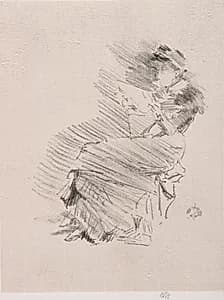 Reading by James McNeill Whistler (American, 1834–1903)