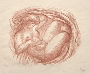 Reclining Nude by Aristide Maillol (French, 1861–1944)