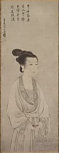 Rei Shōjo (Ling Zhaonu) by Shunoku Sōen (Japanese, 1529–1611)