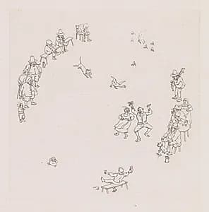 Revelers (Ribauds et Ribaudes) by Léonce Justin Alexandre Petit (French, 1839–1894)